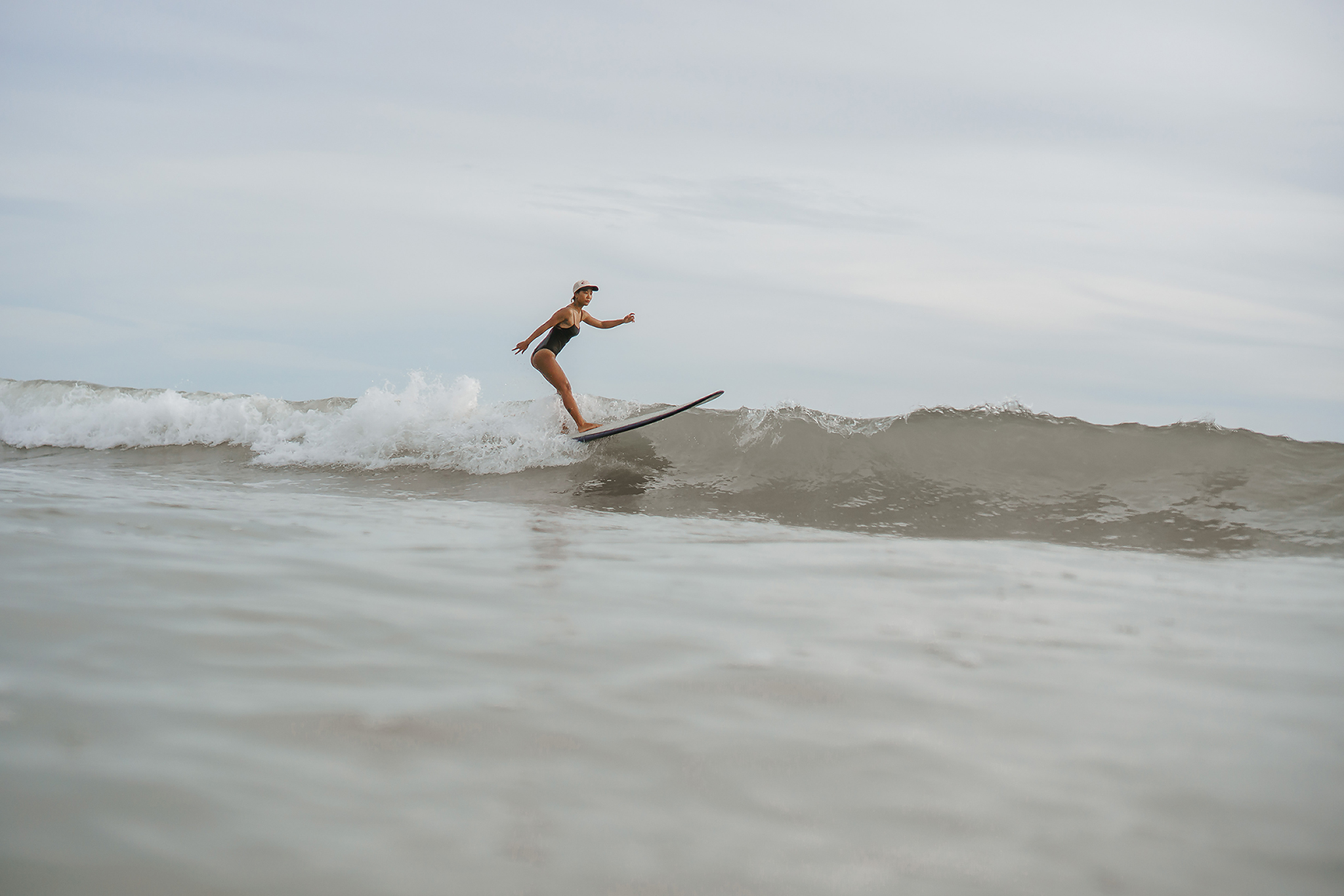 Longboard cruising